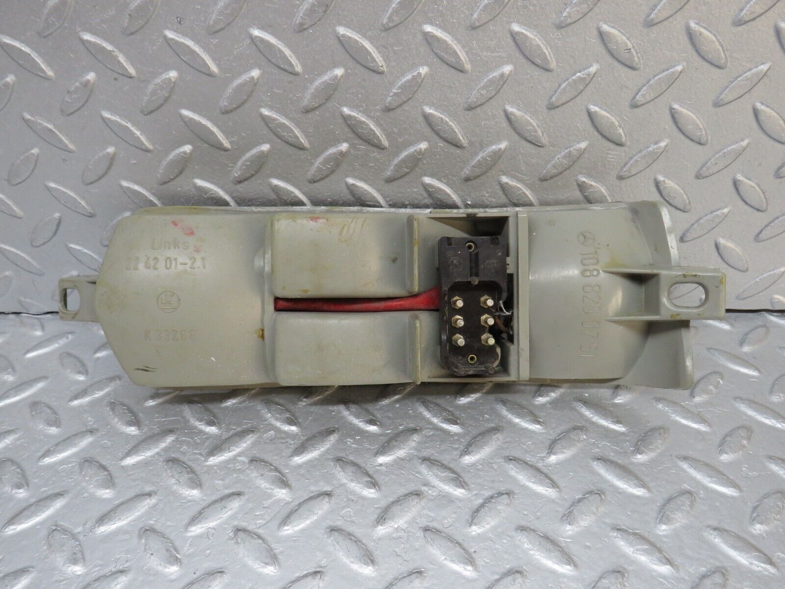 37446 Mercedes-Benz W109 300SEL Tail Light Bulb Holder Left Side 1088260751