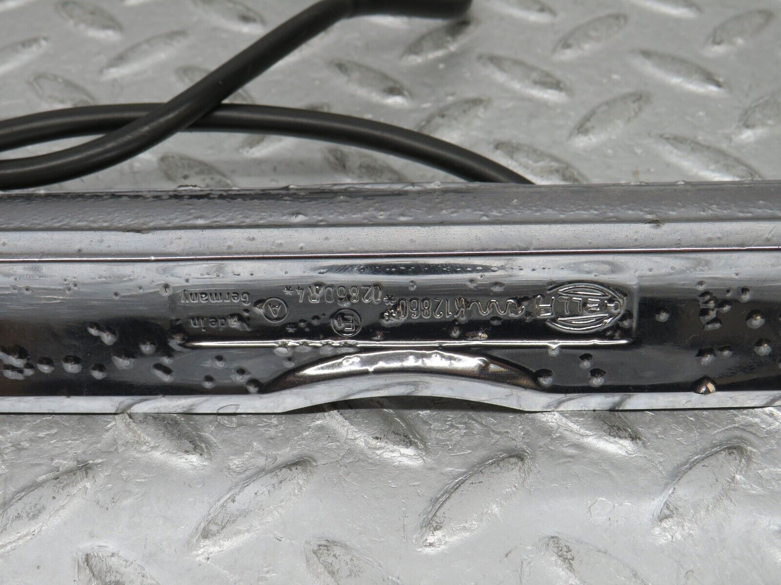 37407 Mercedes-Benz W109 300SEL number Plate Light Trunk Chrome Hella K12860