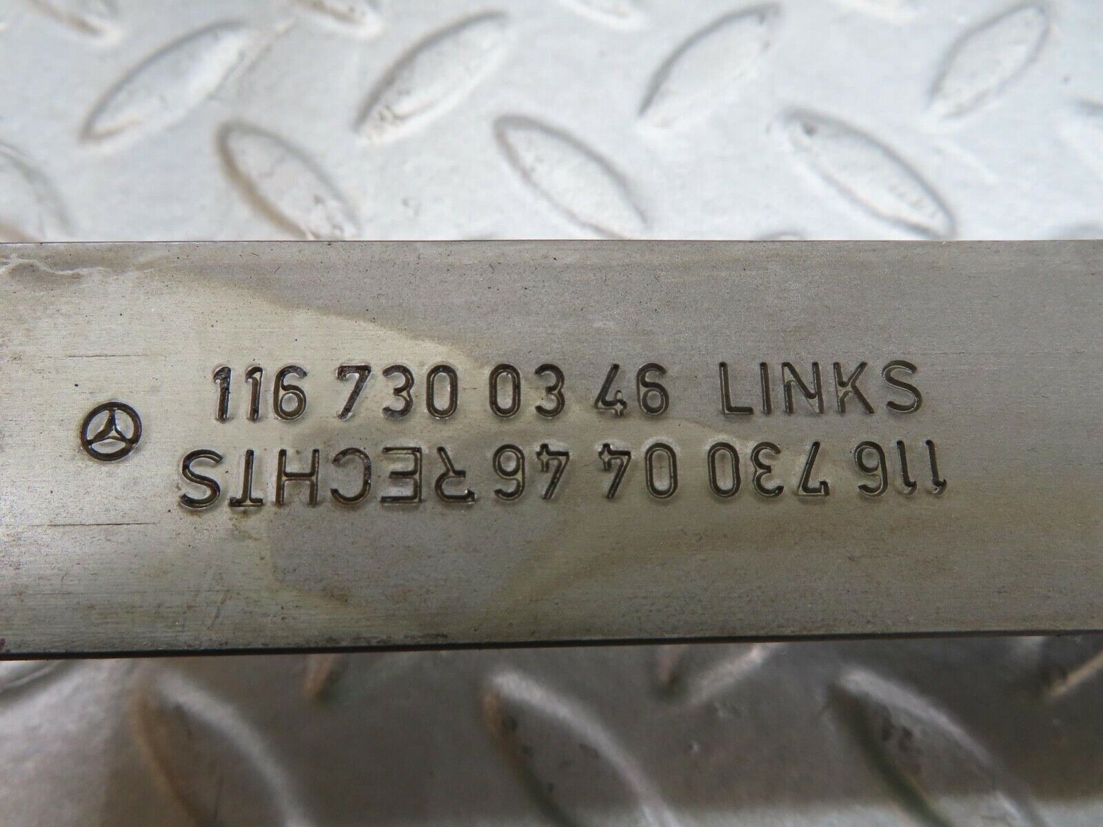 14255 Mercedes-Benz W116 350SE Rear Left Power Window Regulator 1167300346