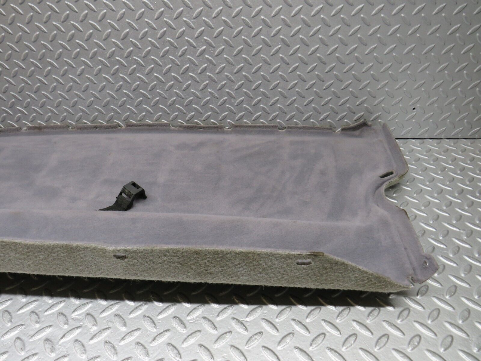 39368 Mercedes-Benz R129 320SL Coupe Fuel Tank Cover Plate Carpet Grey 1296903141