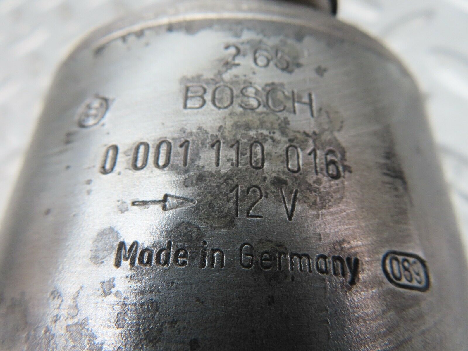 17368 Mercedes-Benz R129 300SL Coupe Starter Motor Bosch 0001110016