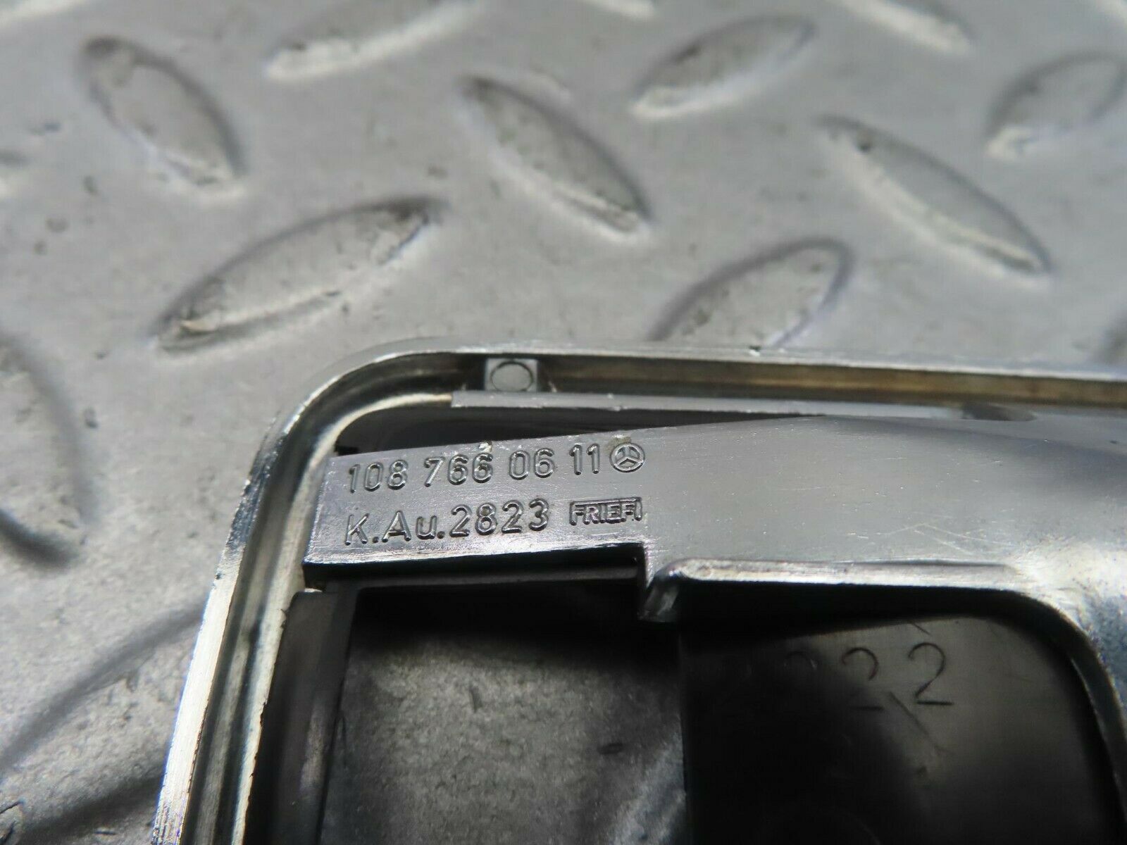 8653 Mercedes-Benz W108 Chrome Frame For Door Opener Right 1087660611