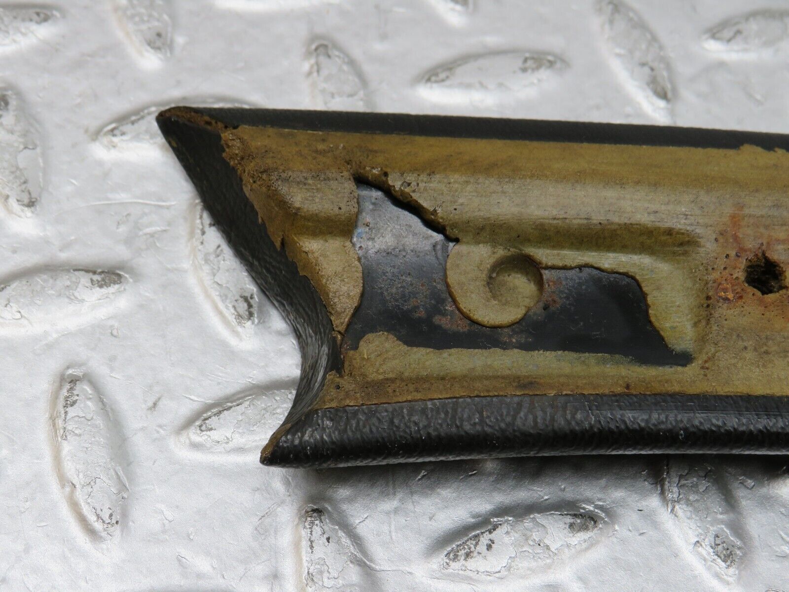 35717 Mercedes-Benz W108 A Pillar Cover Left Side Black