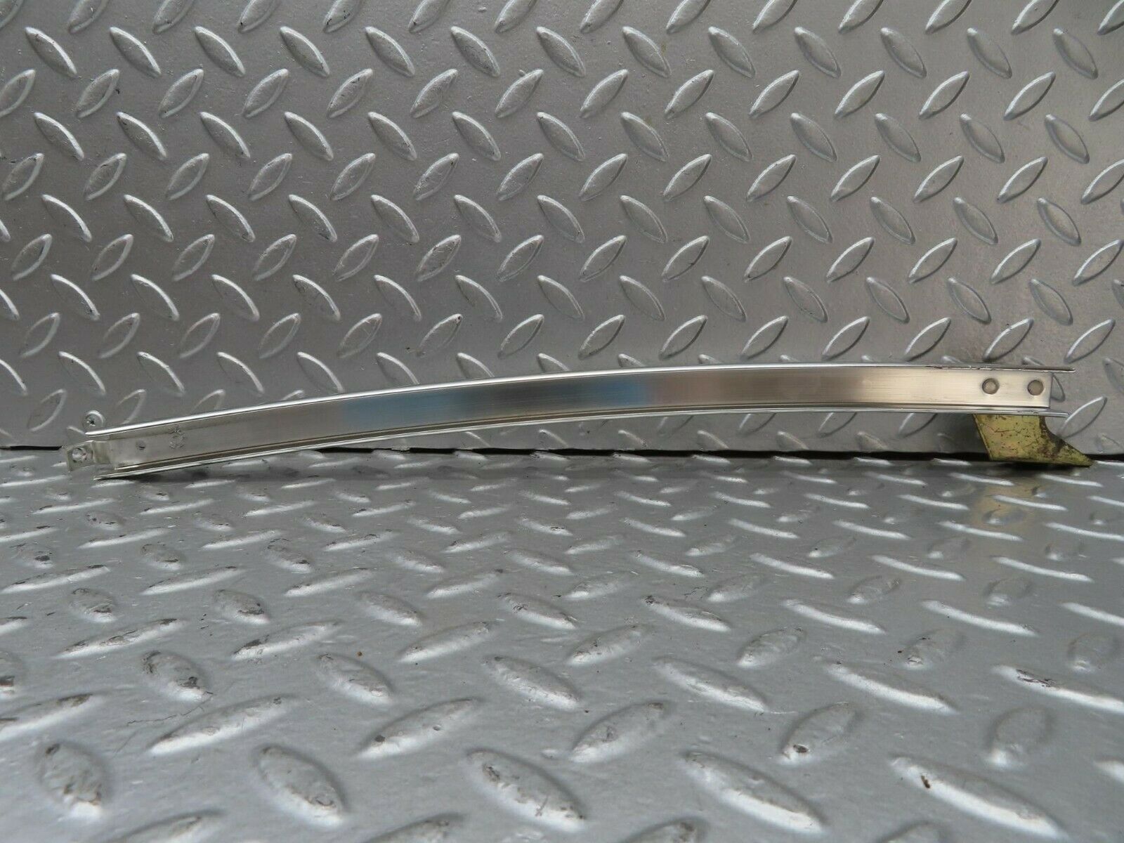 15465 Mercedes-Benz W123 230E Rear Left Door Rear Chrome Window Channel