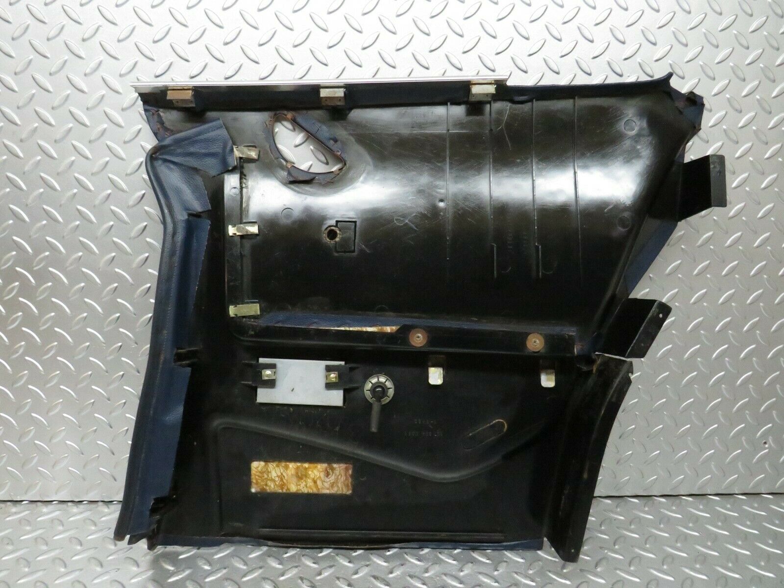 23747 Mercedes-Benz C107 450SLC Coupe Rear Left Card Panel Blue 1076940969