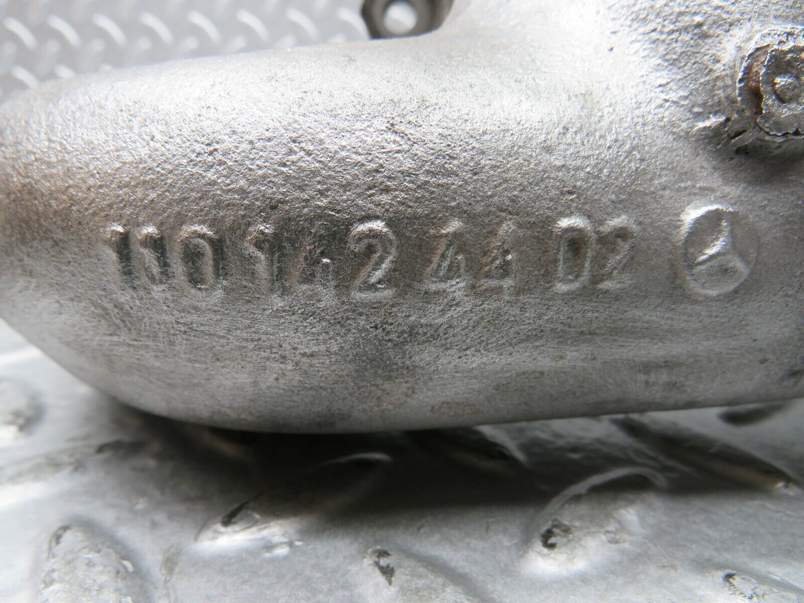 21854 Mercedes-Benz W123 Exhaust Manifold Cylinder 1-3 1101424402