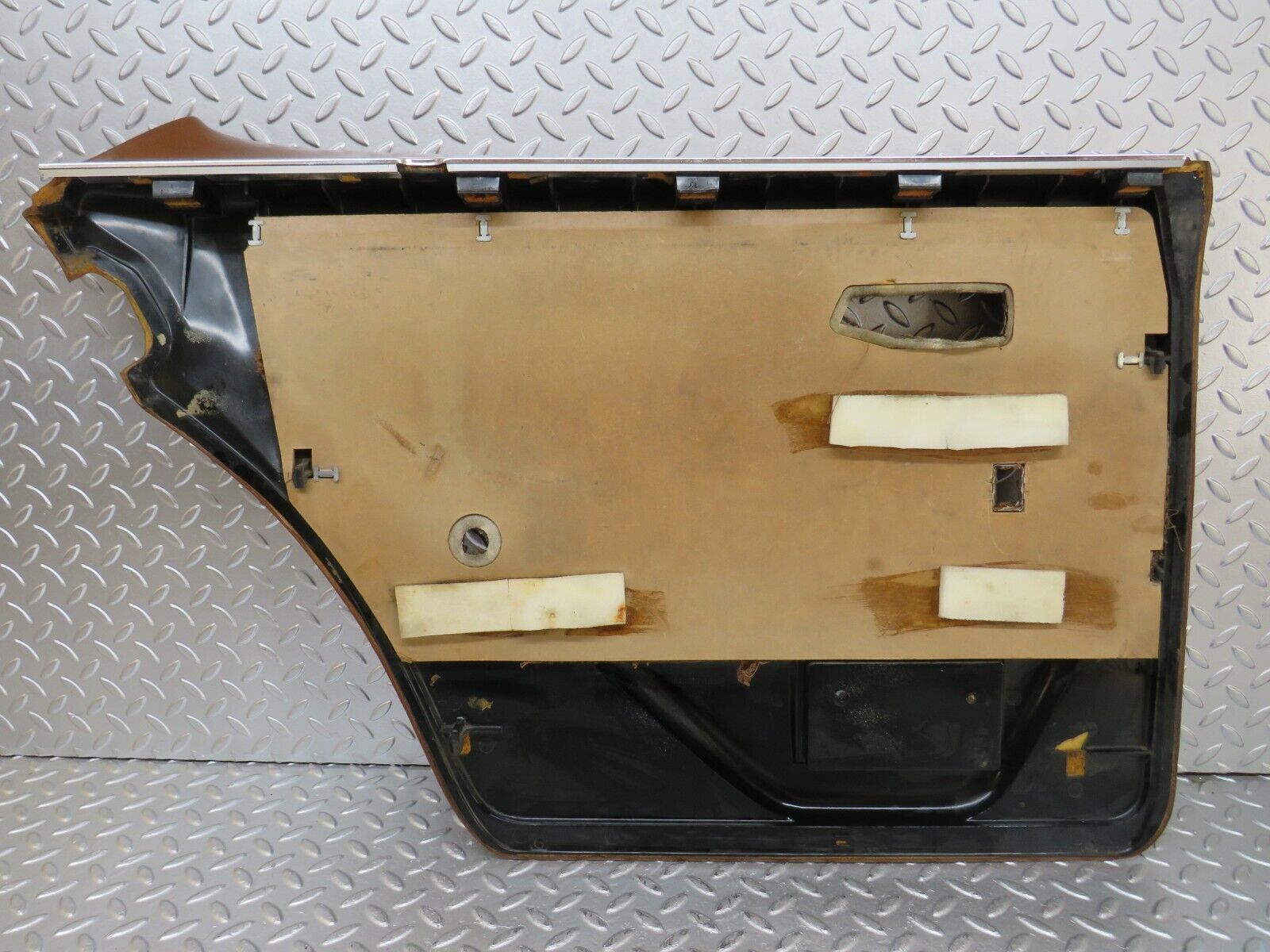 26019 Mercedes-Benz W116 450SE Rear Right Door Card Brown 1167370270