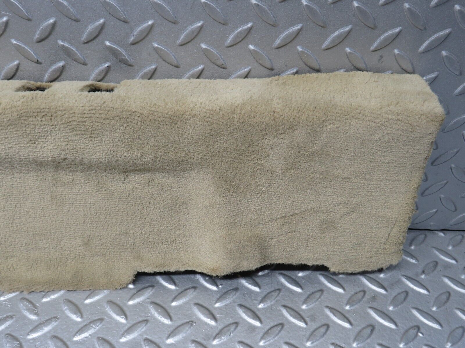 38381 Mercedes-Benz R129 280SL Coupe Rear Floor Cross Member Mat Carpet Beige