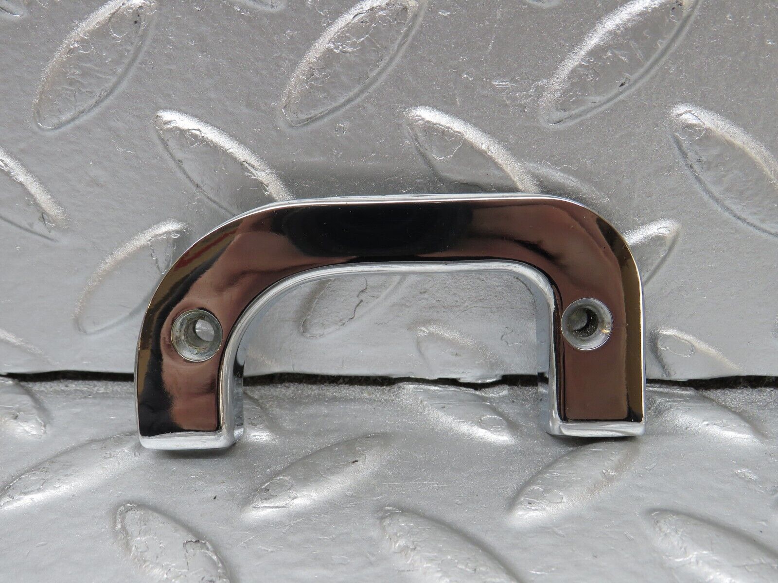 34316 Mercedes-Benz C126 380SEC Left Interior Chrome Door Latch 1237230124