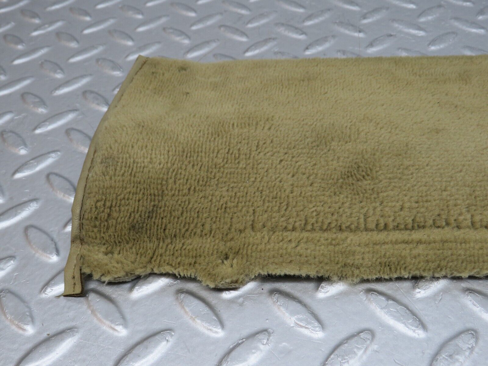 36593 Mercedes-Benz W201 190E 2.0L Door Sill Floor Carpet Left Side Beige