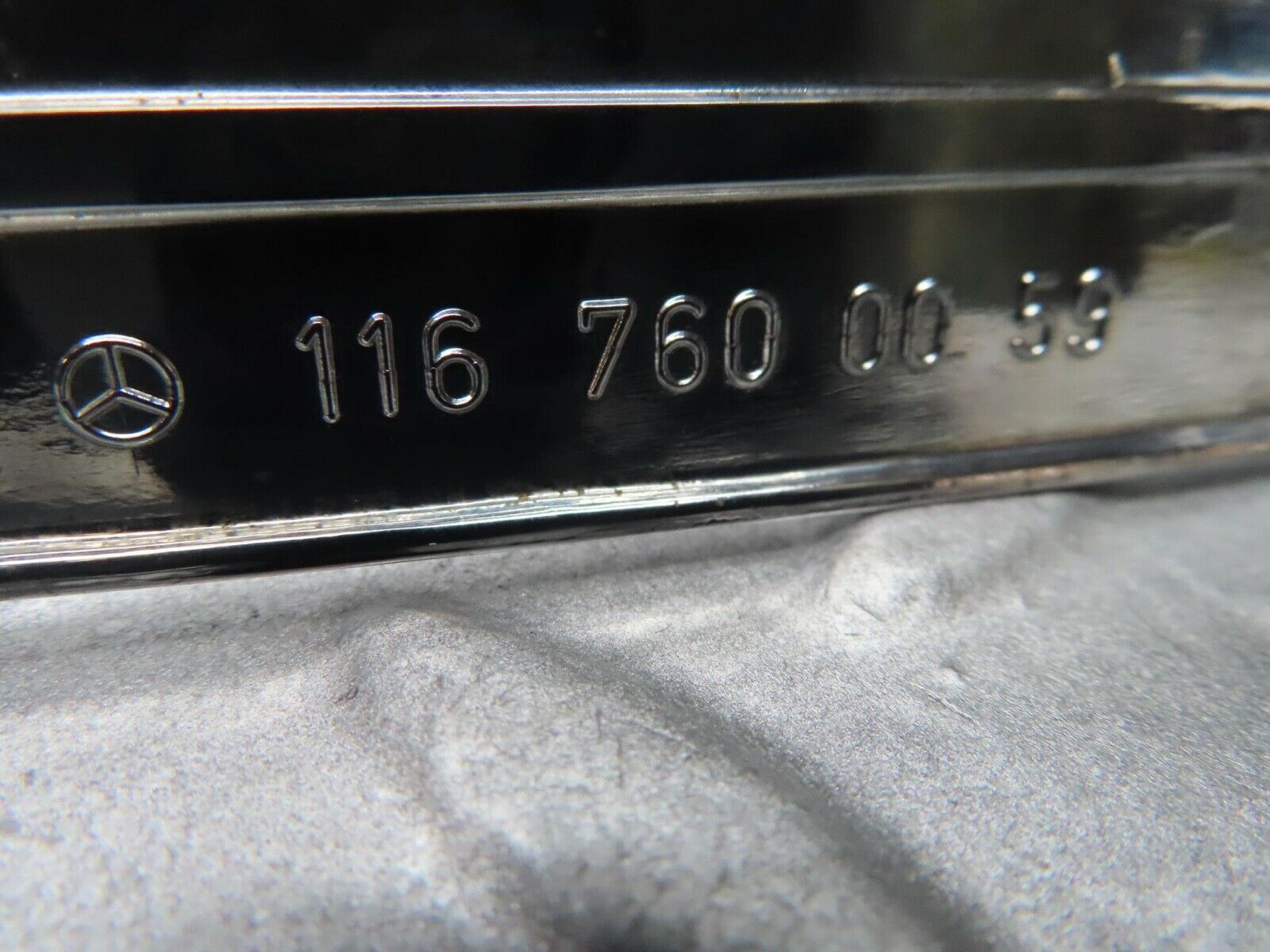 14457 Mercedes-Benz W116 350SE Rear Chrome Door Handle 1167600059