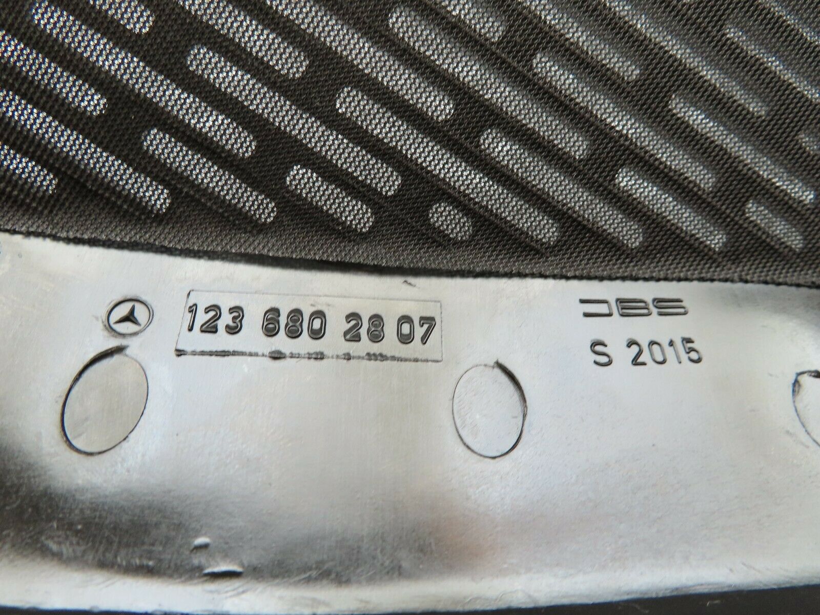 3712 Mercedes-Benz S123 200T Wagon Dash Speaker Cover Grill Right 1236802807