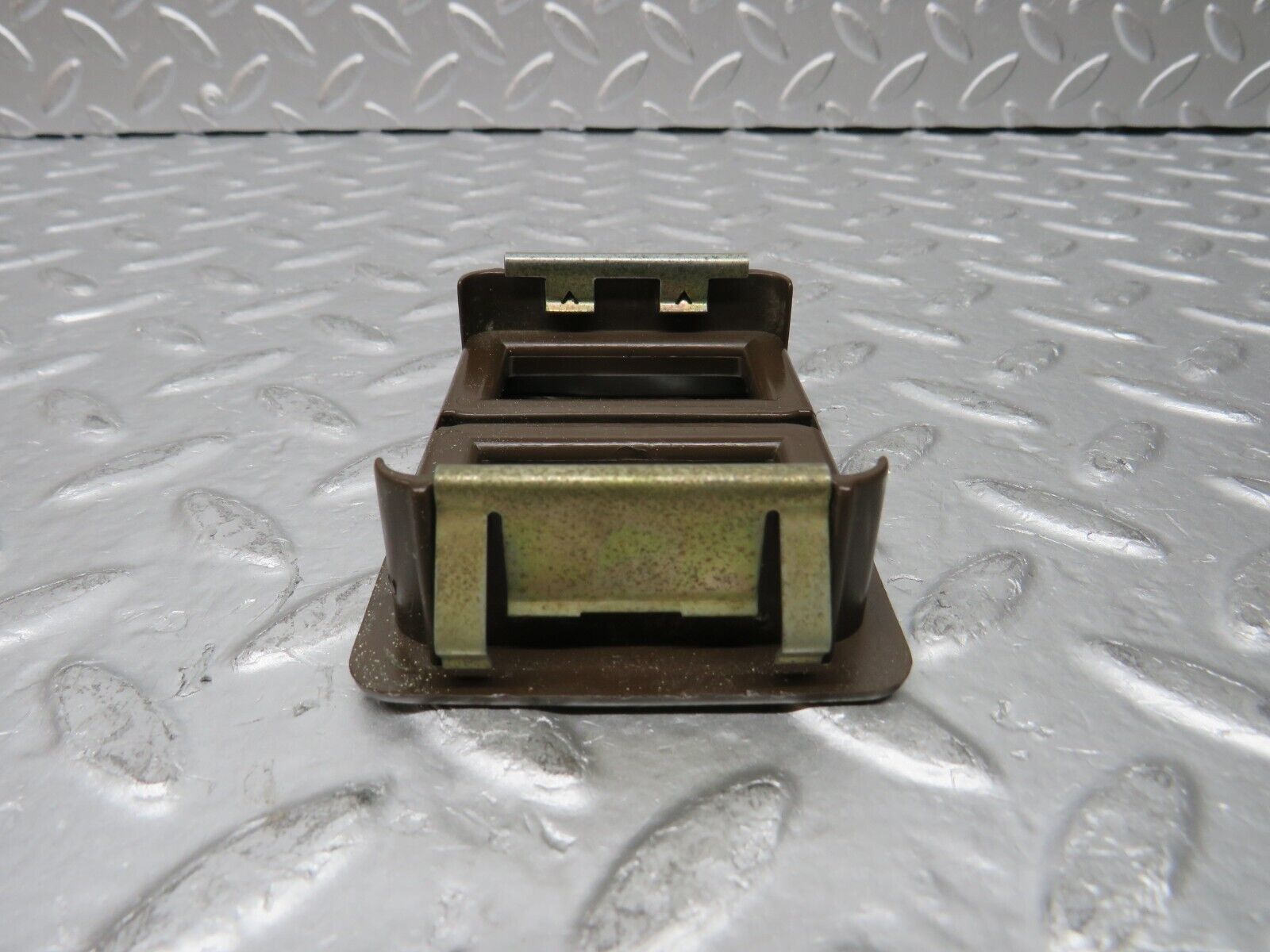 29985 Porsche 924 Double Electric Window Switch Surround Brown 477867187