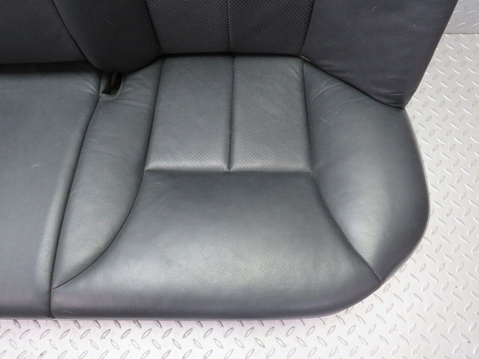 34724 Mercedes-Benz W210 320E Rear Seat Black Leather 2109200250 2109201716