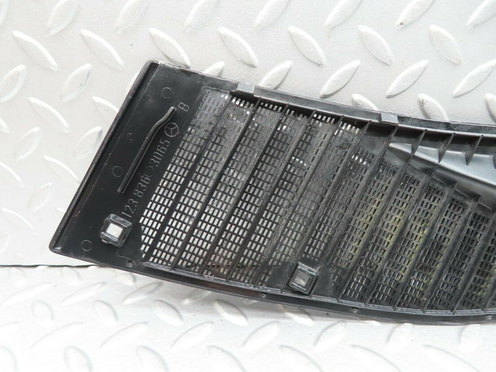 15297 Mercedes-Benz W123 230E Air Intake Grill Right Side 1238363065