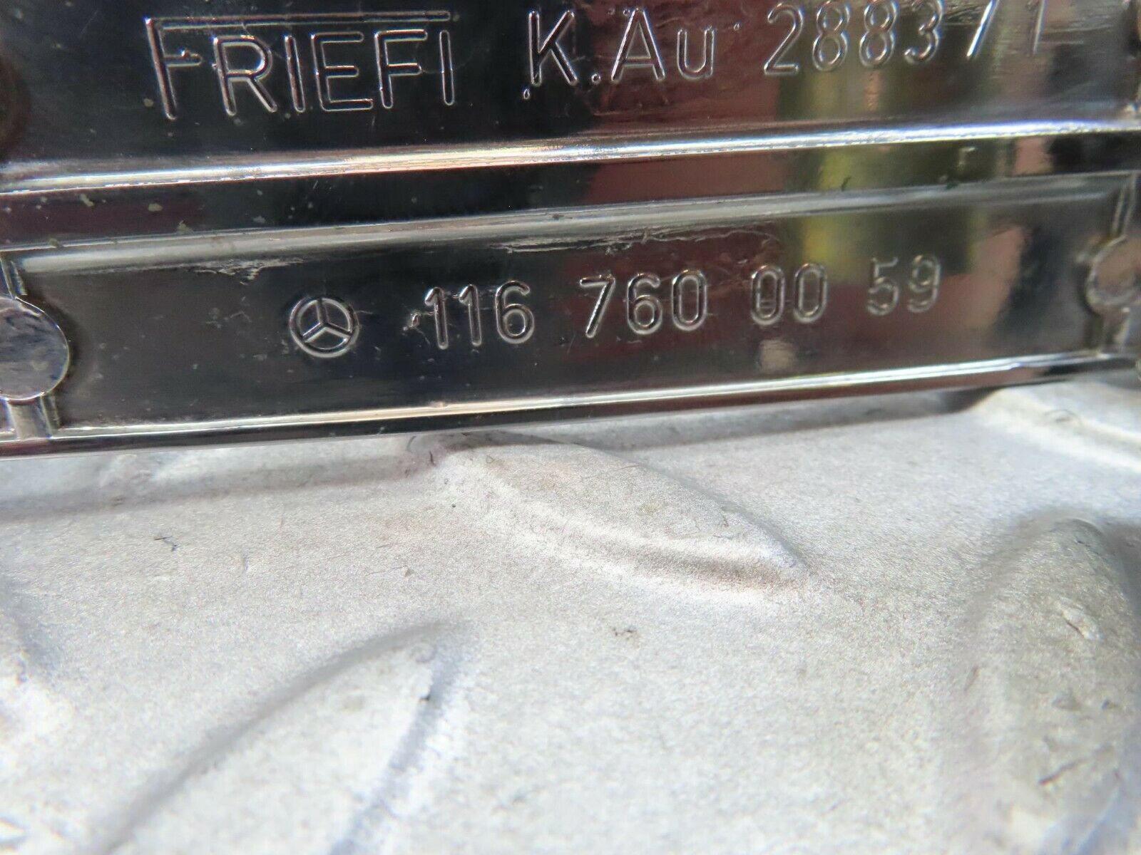 8744 Mercedes-Benz W116 Chrome Door Handle Rear Right 1167600059