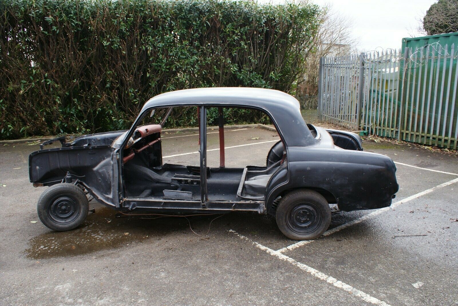 2470 Mercedes-Benz W105 219 PONTON Restored LHD Rolling Shell 1956