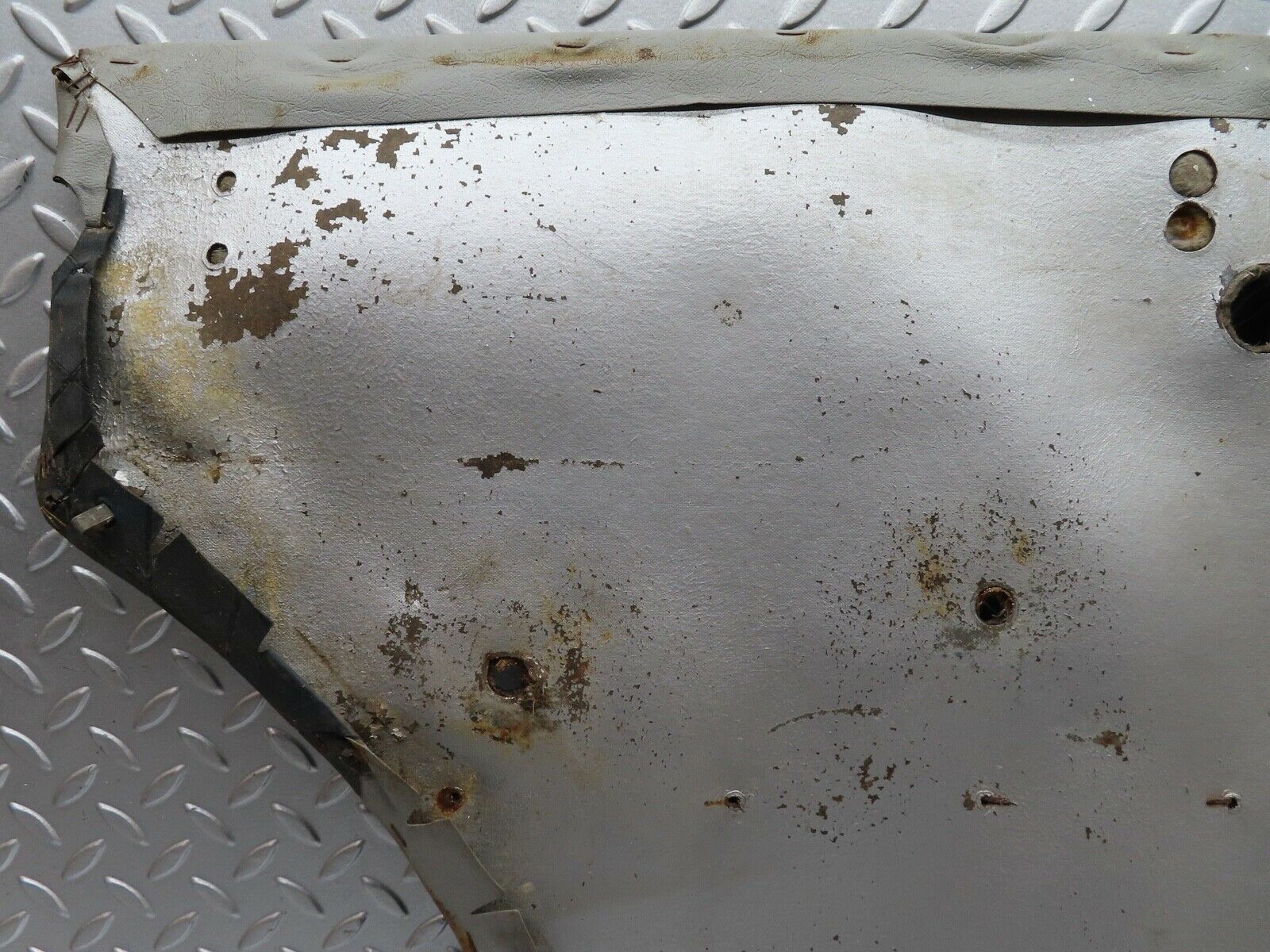 18576 Mercedes-Benz W120 W121 Ponton Rear Right Door Card Grey