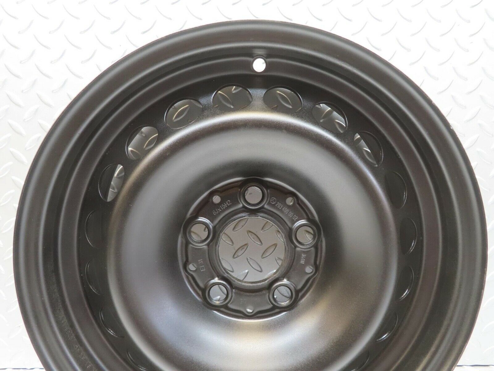 13244 Mercedes-Benz Steel Wheel 6Jx15H2 ET31 5x112 2034000002