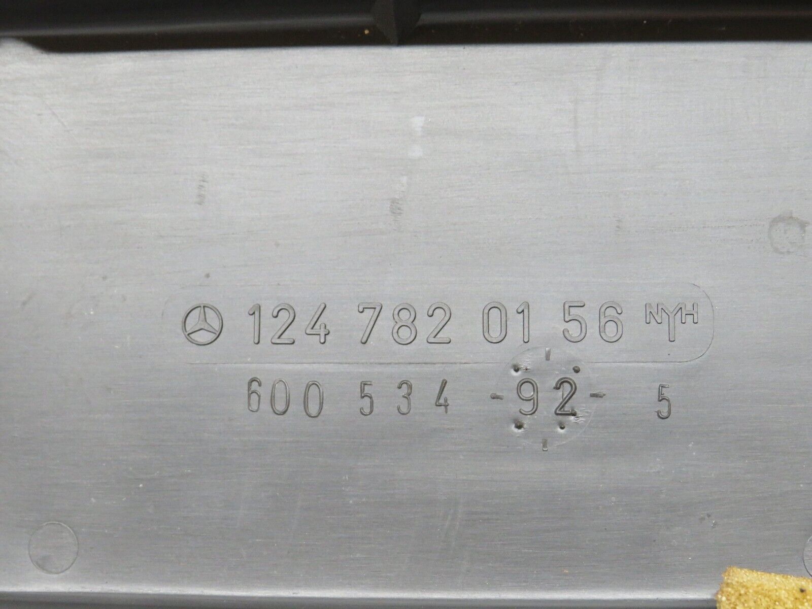 31286 Mercedes-Benz S124 220TE Wagon Sunroof Guide Cover Trim 1247820156