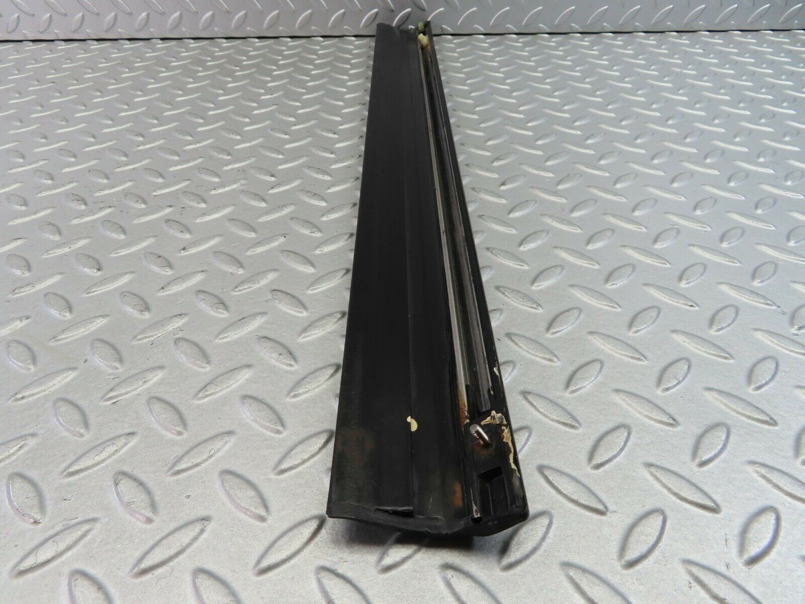 7684 Mercedes-Benz S123 230TE Wagon Rear Right Door Sill Trim Black