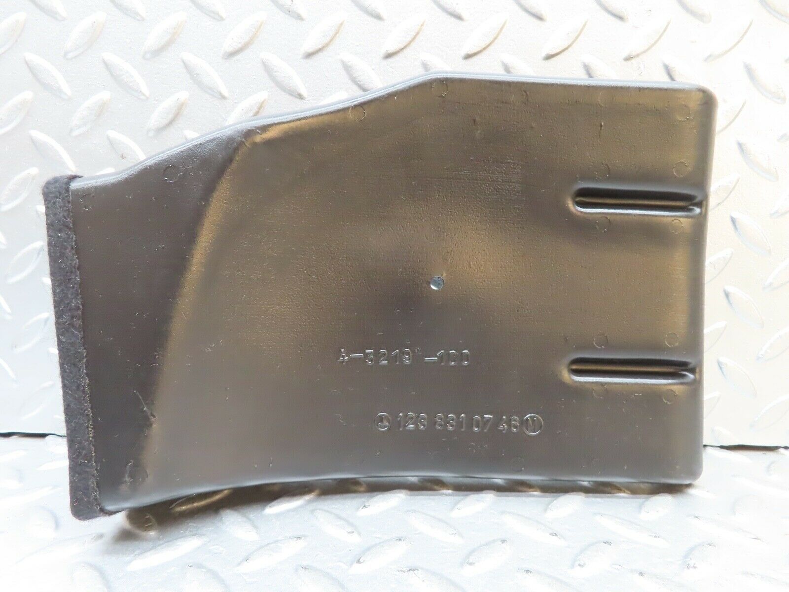 21164 Mercedes-Benz W123 230E Air Duct Heater Ventilation Right 1238310746