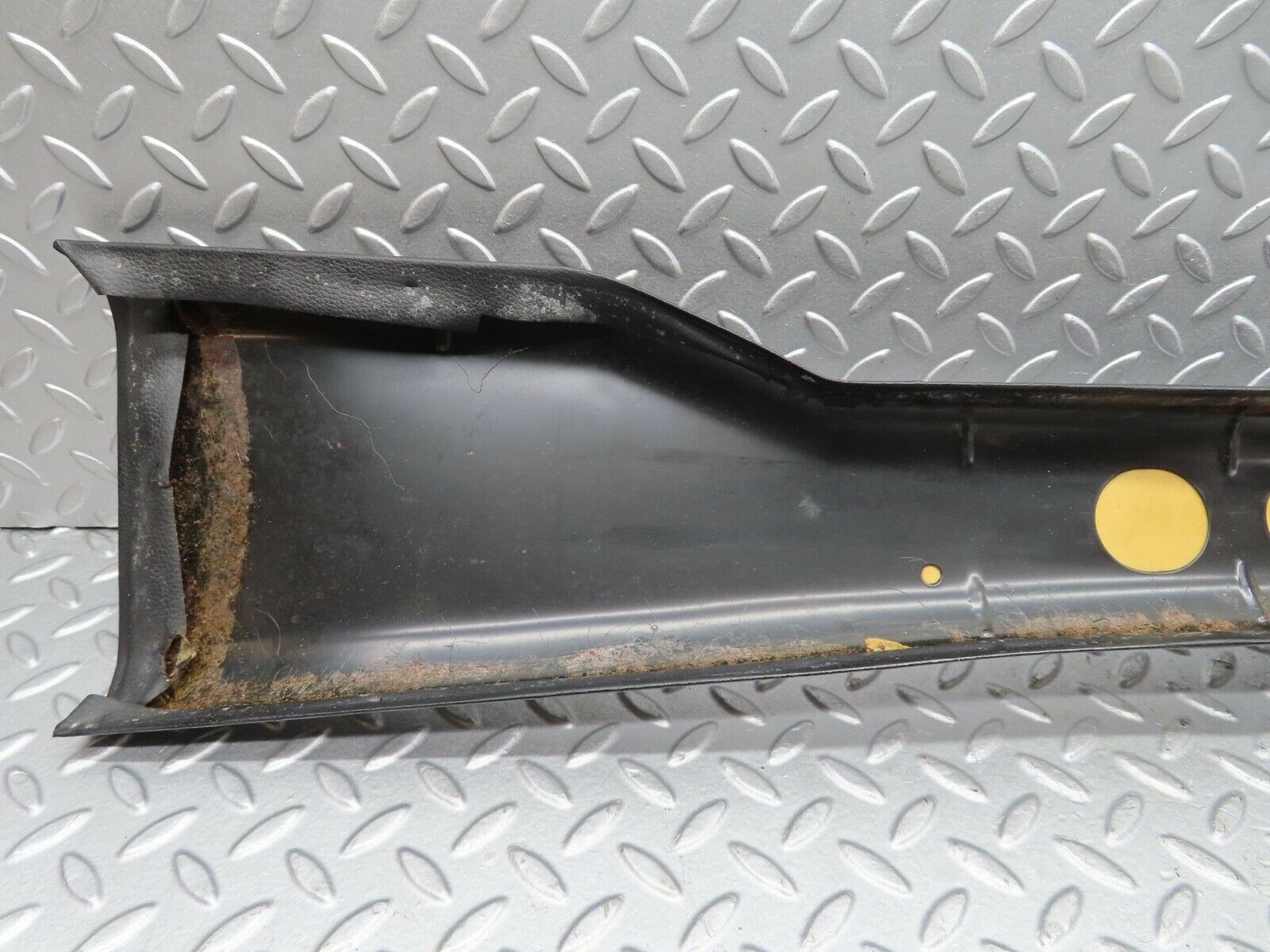 14232 Mercedes-Benz W116 350SE B Pillar Cover Left Side Black