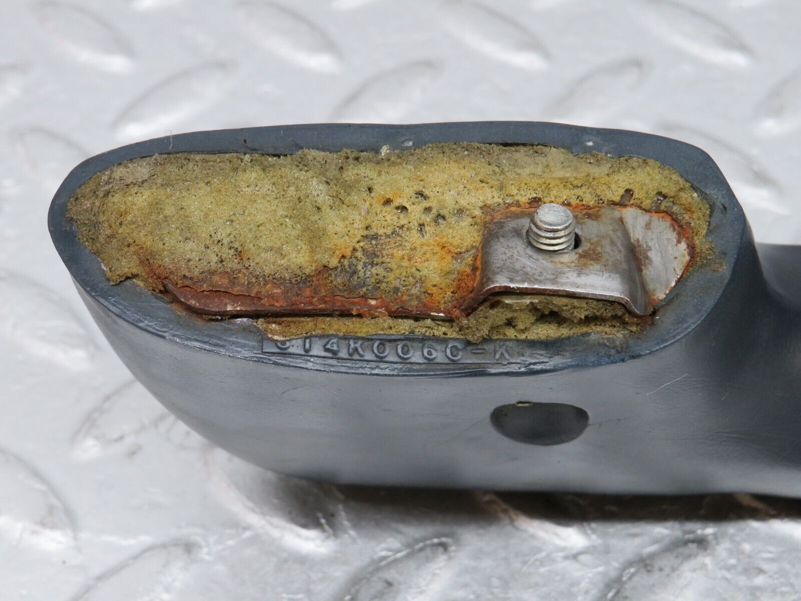 35808 Mercedes-Benz W108 Interior Door Handle Front Right Blue