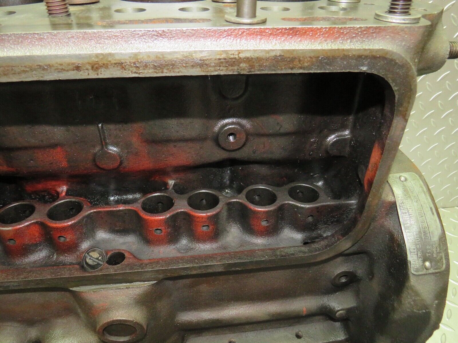 0345 Mercedes-Benz W120 180D Ponton Engine Block 6360110801