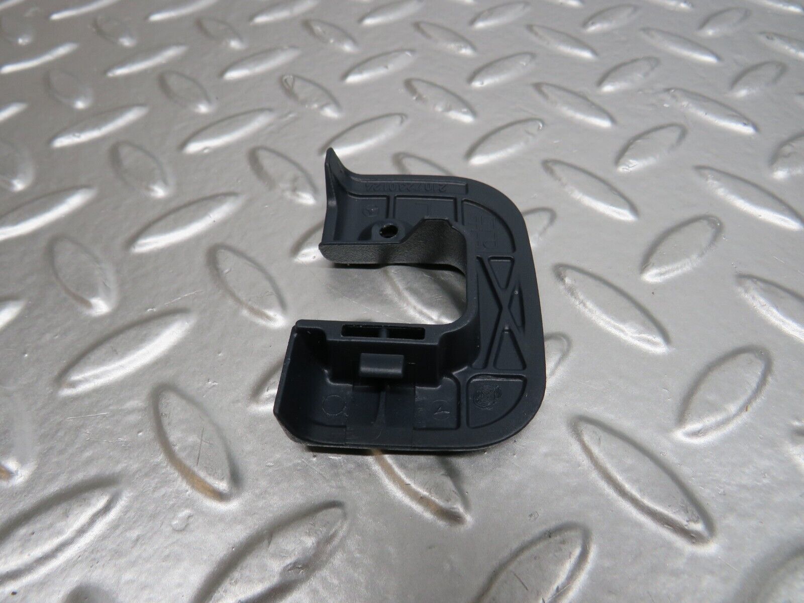 24693 Mercedes-Benz W140 S320 Left Interior Door Latch Trim Blue 2107230124