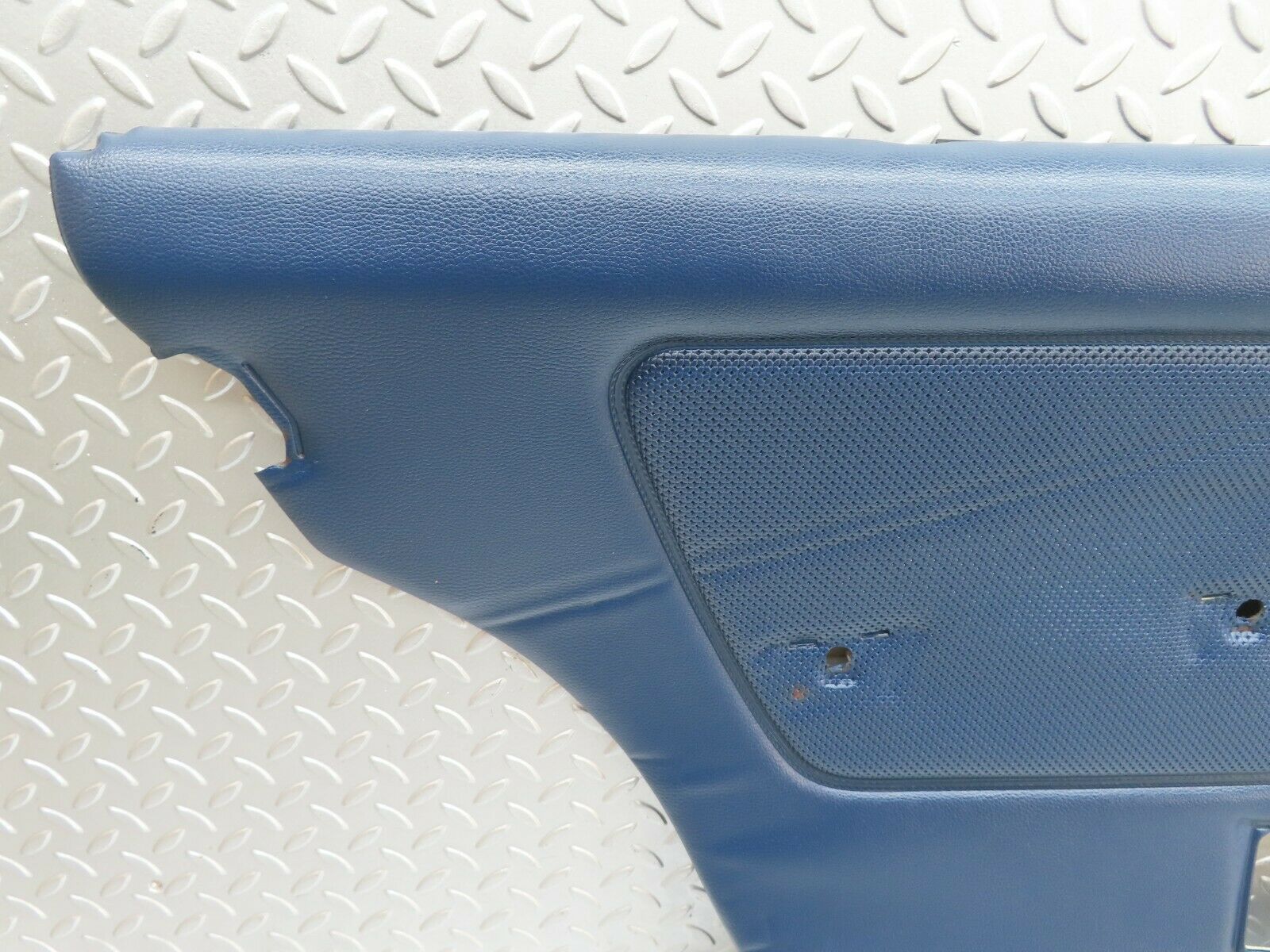 18023 Mercedes-Benz W123 200 Rear Left Door Card Blue