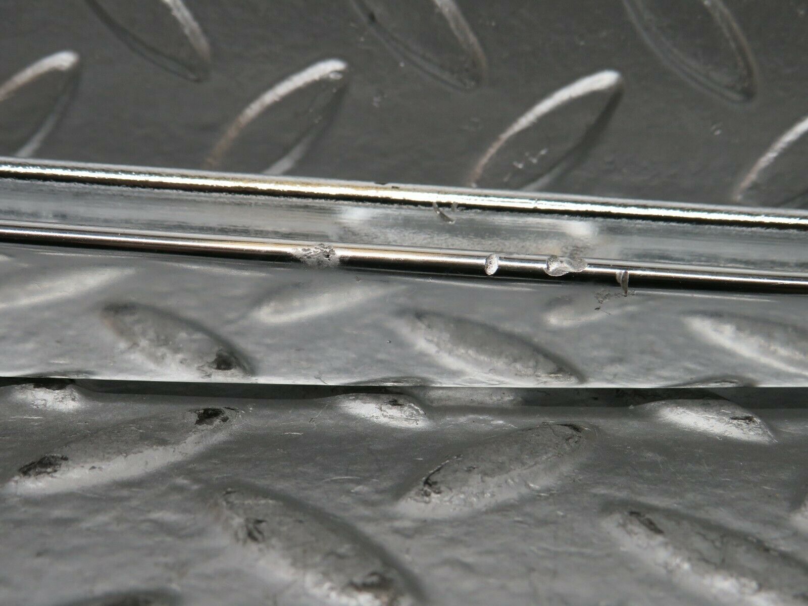 23478 Mercedes-Benz W114 280E Front Left Door Chrome Window Channel