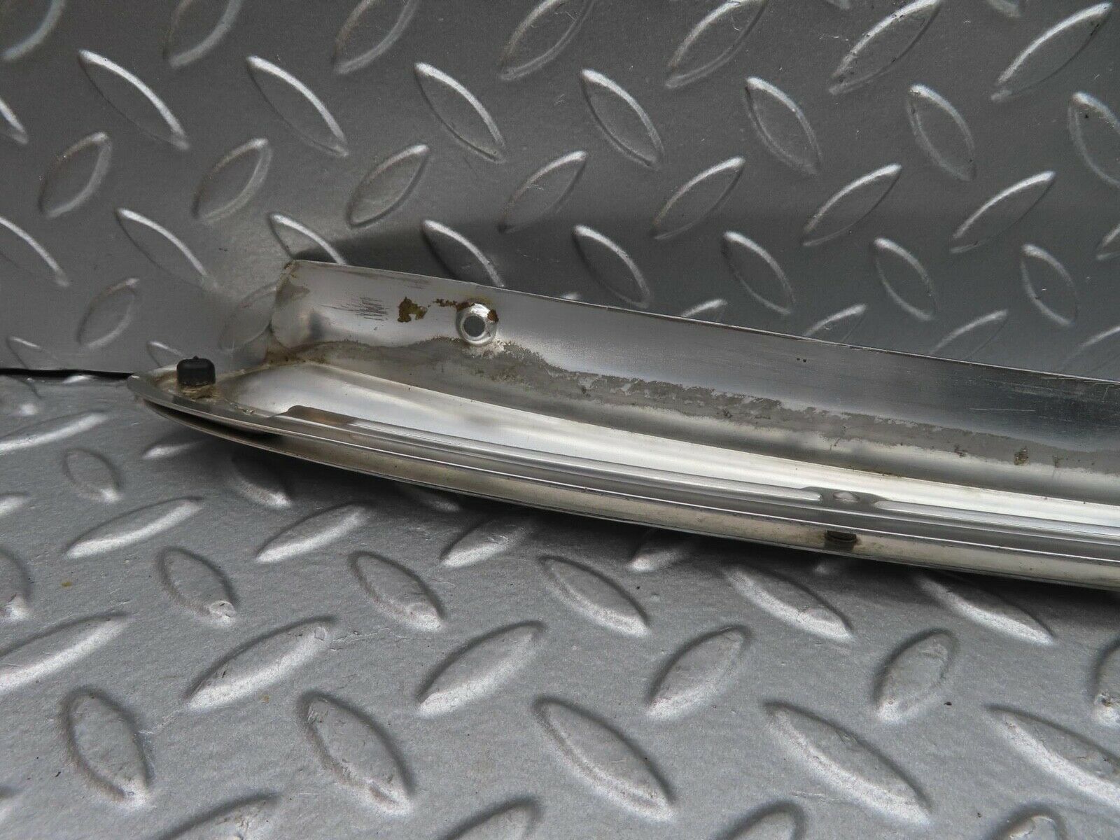 14316 Mercedes-Benz W116 350SE C Pillar Chrome Moulding Trim Right Side