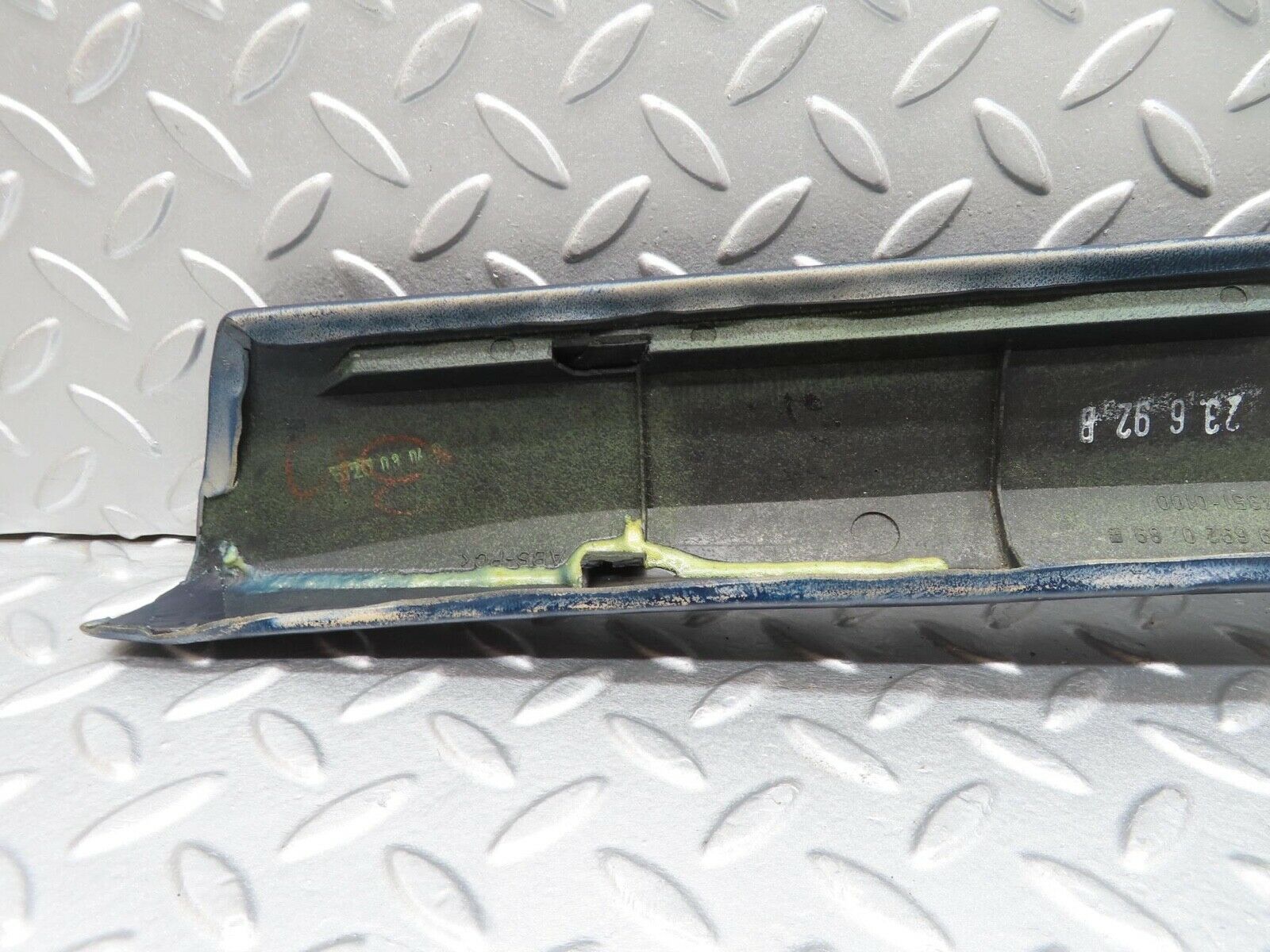 11894 Mercedes-Benz R129 300SL Coupe A Pillar Cover Right Side Blue 1296920289