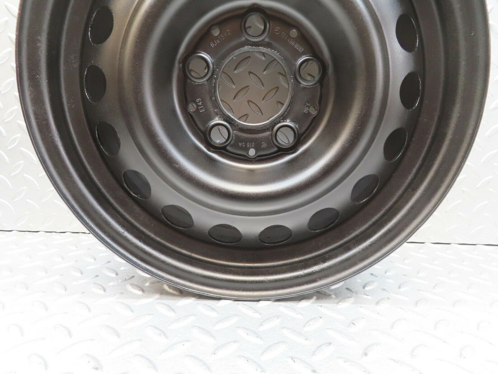 13240 Mercedes-Benz Steel Wheel 6Jx15H2 ET49 5x112 1244000602