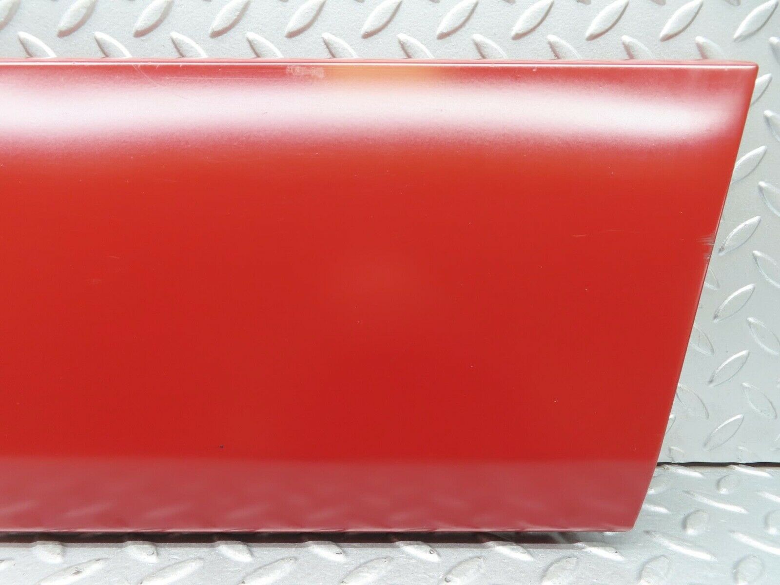 14631 Mercedes-Benz W201 190E Rear Left Door Moulding Trim Red 2016905740