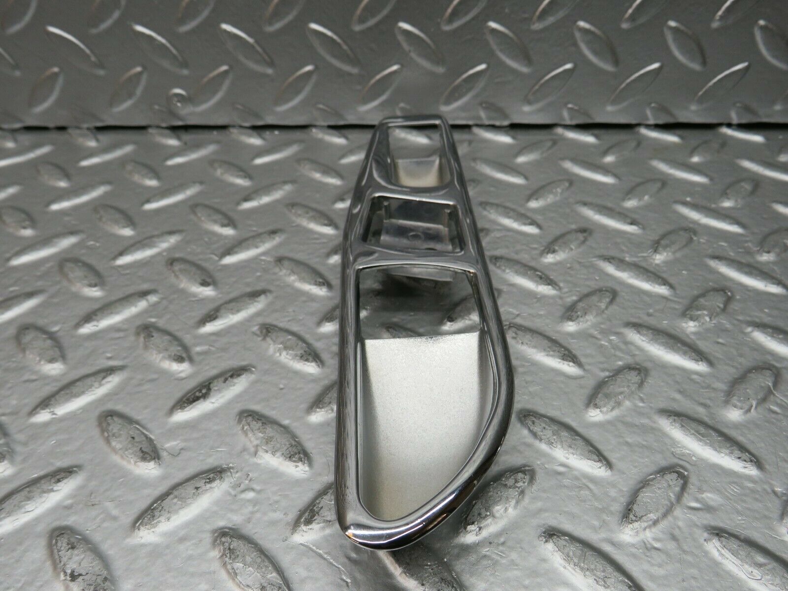 22748 Mercedes-Benz C107 450SL Interior Door Handle Chrome Surround Left Side