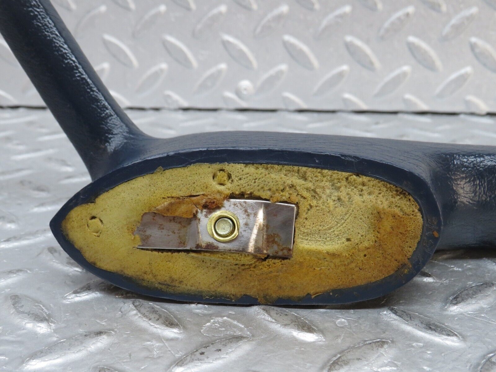 37304 Mercedes-Benz W109 300SEL Interior Door Handle Rear Left Blue