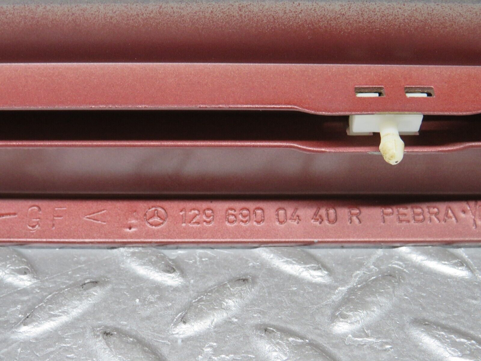 38316 Mercedes-Benz R129 280SL Coupe Right Door Lower Moulding Trim 1296900440