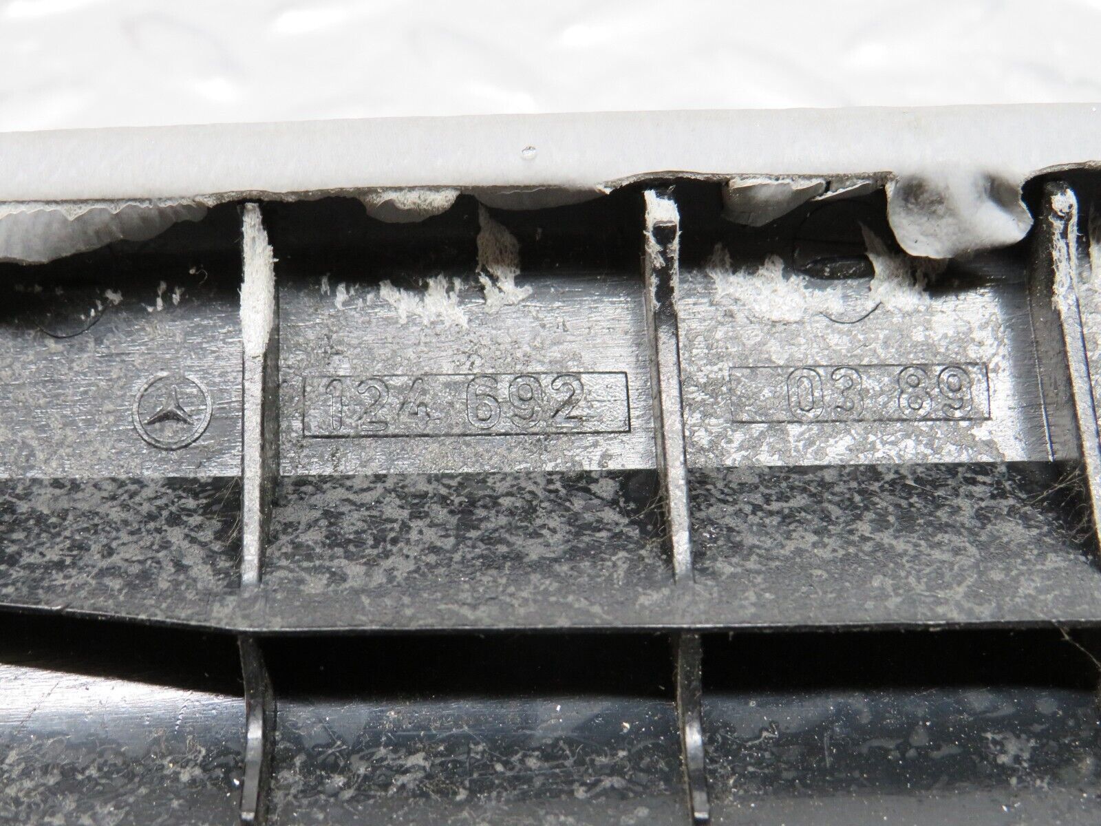 30360 Mercedes-Benz W124 230E A Pillar Cover Left Grey 1246920389