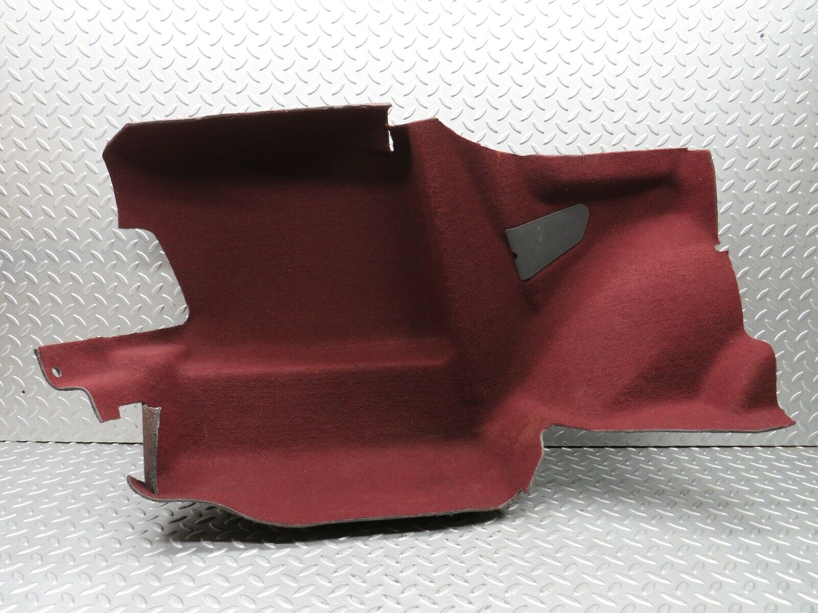 21794 Mercedes-Benz W126 300SE Trunk Cover Panel Left Side Burgundy Red