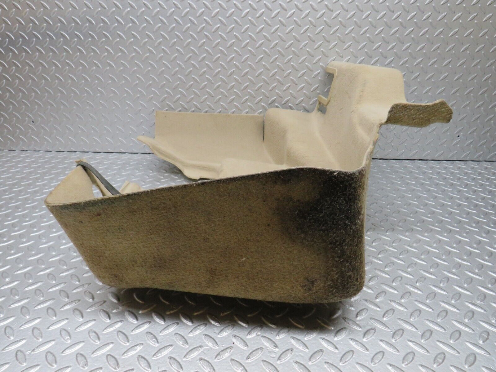 38608 Mercedes-Benz R129 280SL Coupe Trunk Cover Panel Left Side Beige 1296904730