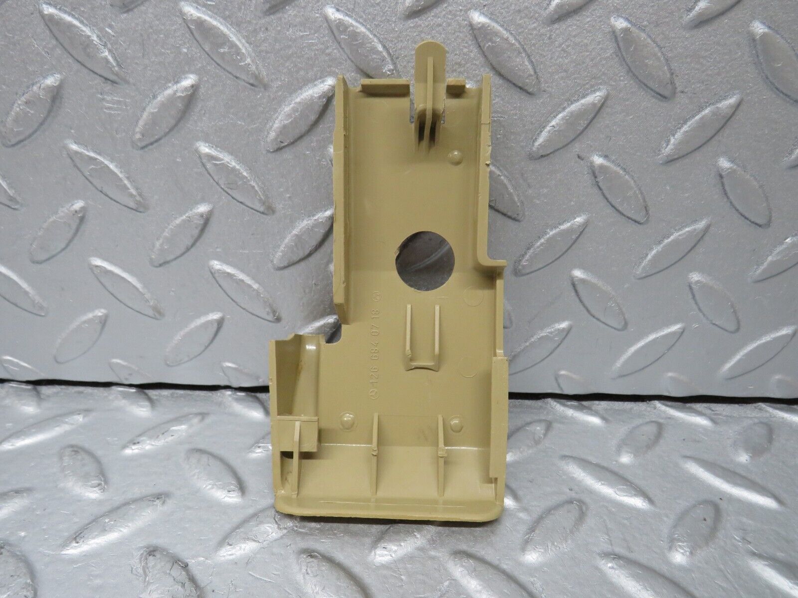 36965 Mercedes-Benz C126 420SEC Coupe Front Seat Rail Trim 1266840718