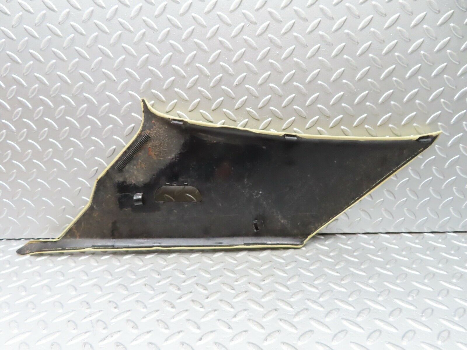 21049 Mercedes-Benz W123 230E C Pillar Cover Left Side Beige 1236900325