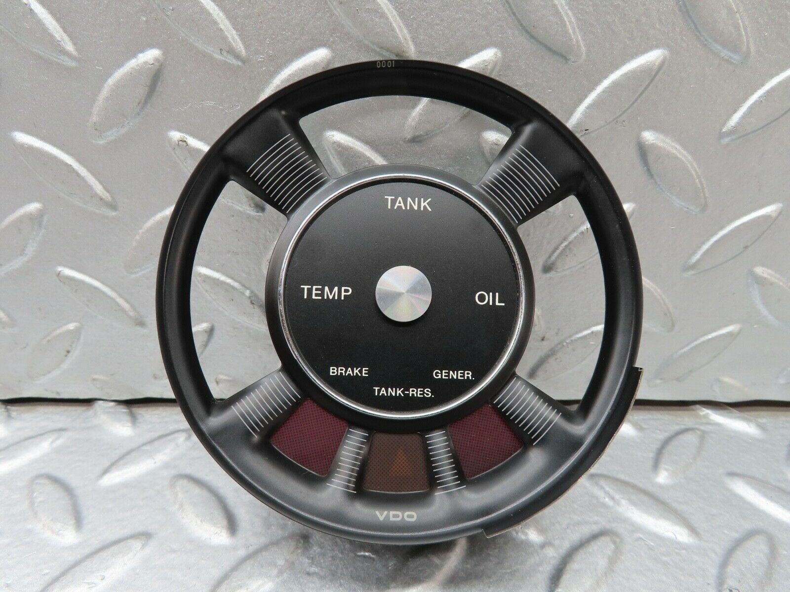 18329 Mercedes-Benz W115 Temperature Fuel Oil Gauge Instrument Surround