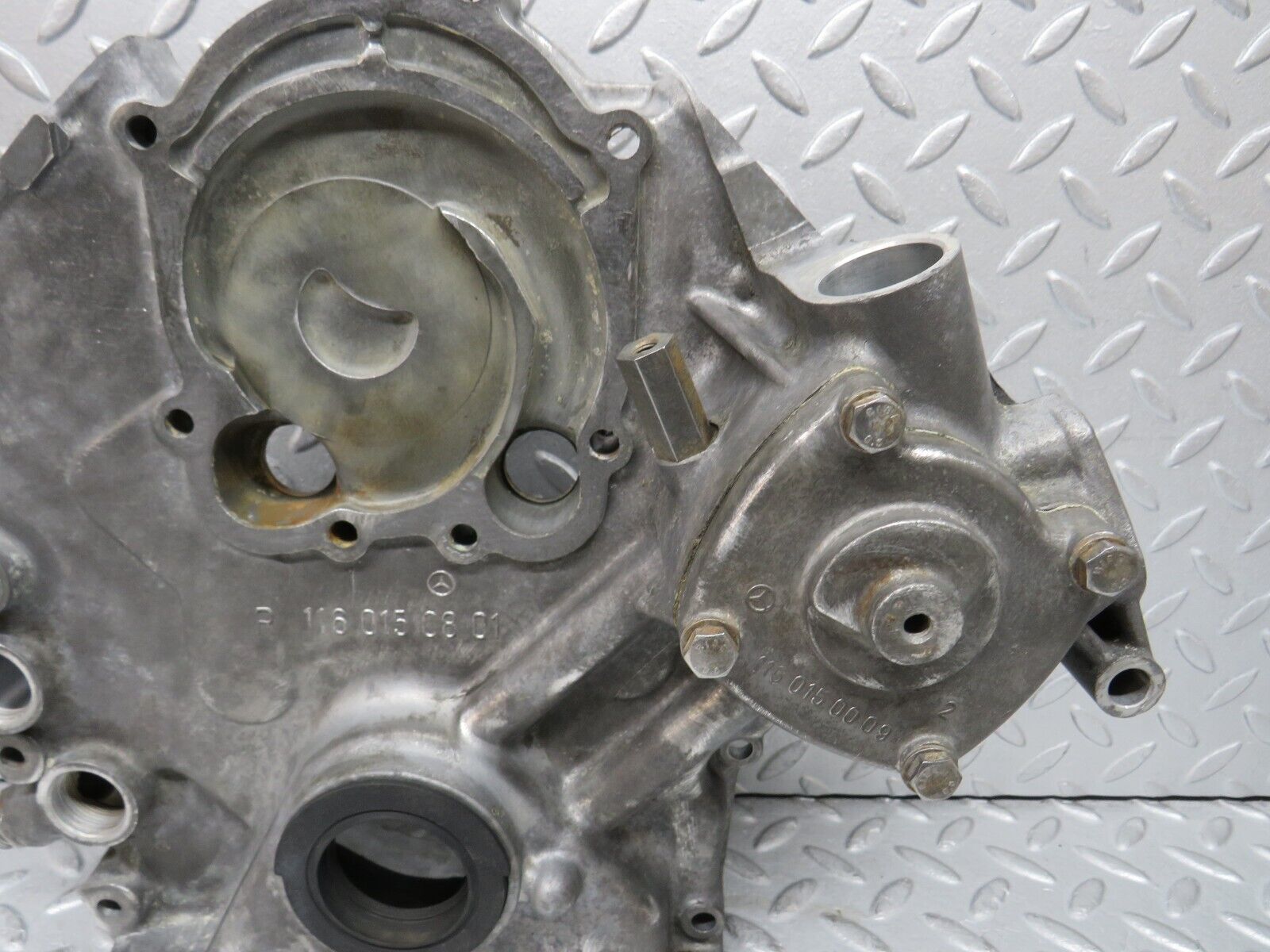 37634 Mercedes-Benz W109 300SEL Timing Chain Cover 1160150801