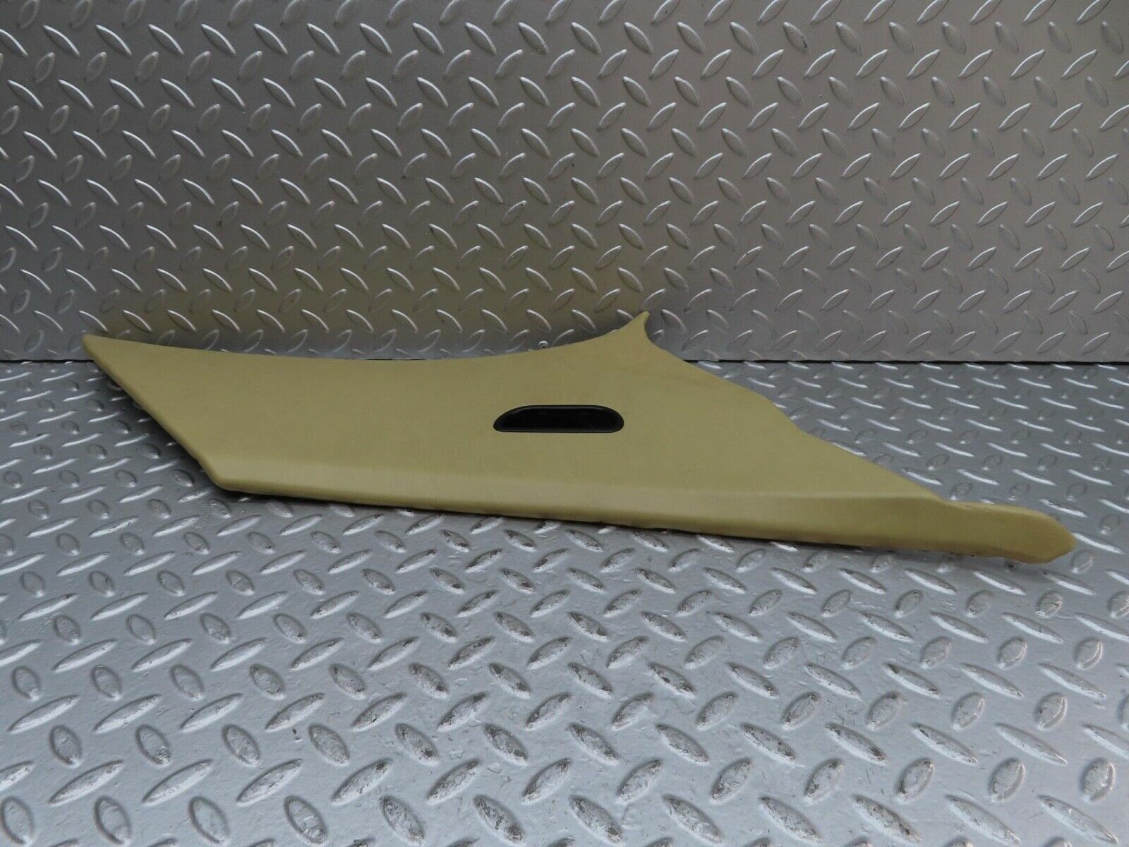 15313 Mercedes-Benz W123 230E C Pillar Cover Panel Left Beige 1236900325