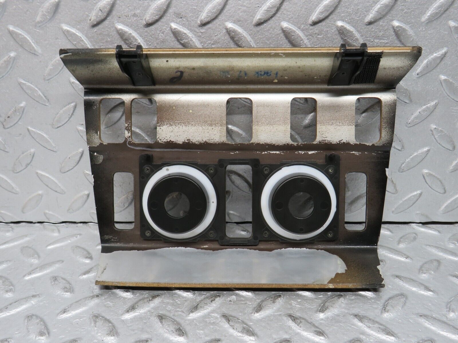 37946 Mercedes-Benz A124 320E Cabriolet Heater Control Panel Wood Trim 1246830275