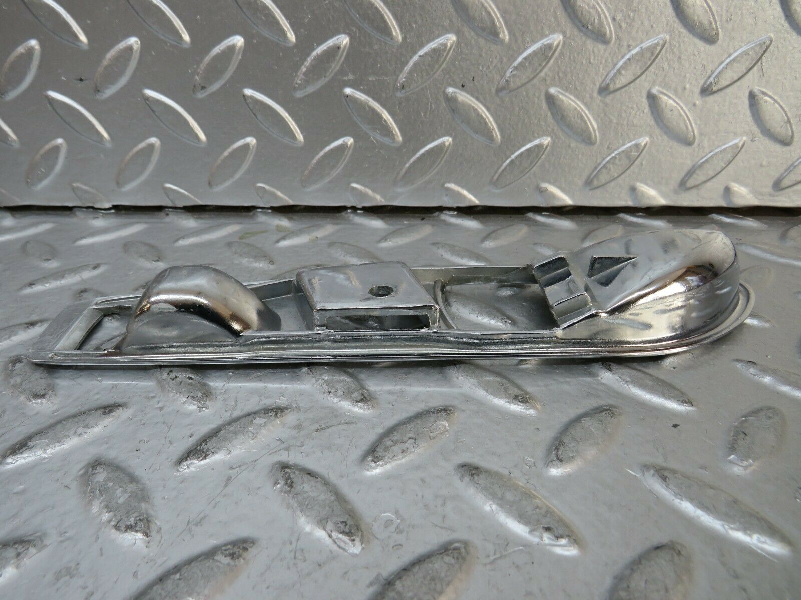 23734 Mercedes-Benz C107 450SLC Interior Door Handle Chrome Surround Left Side