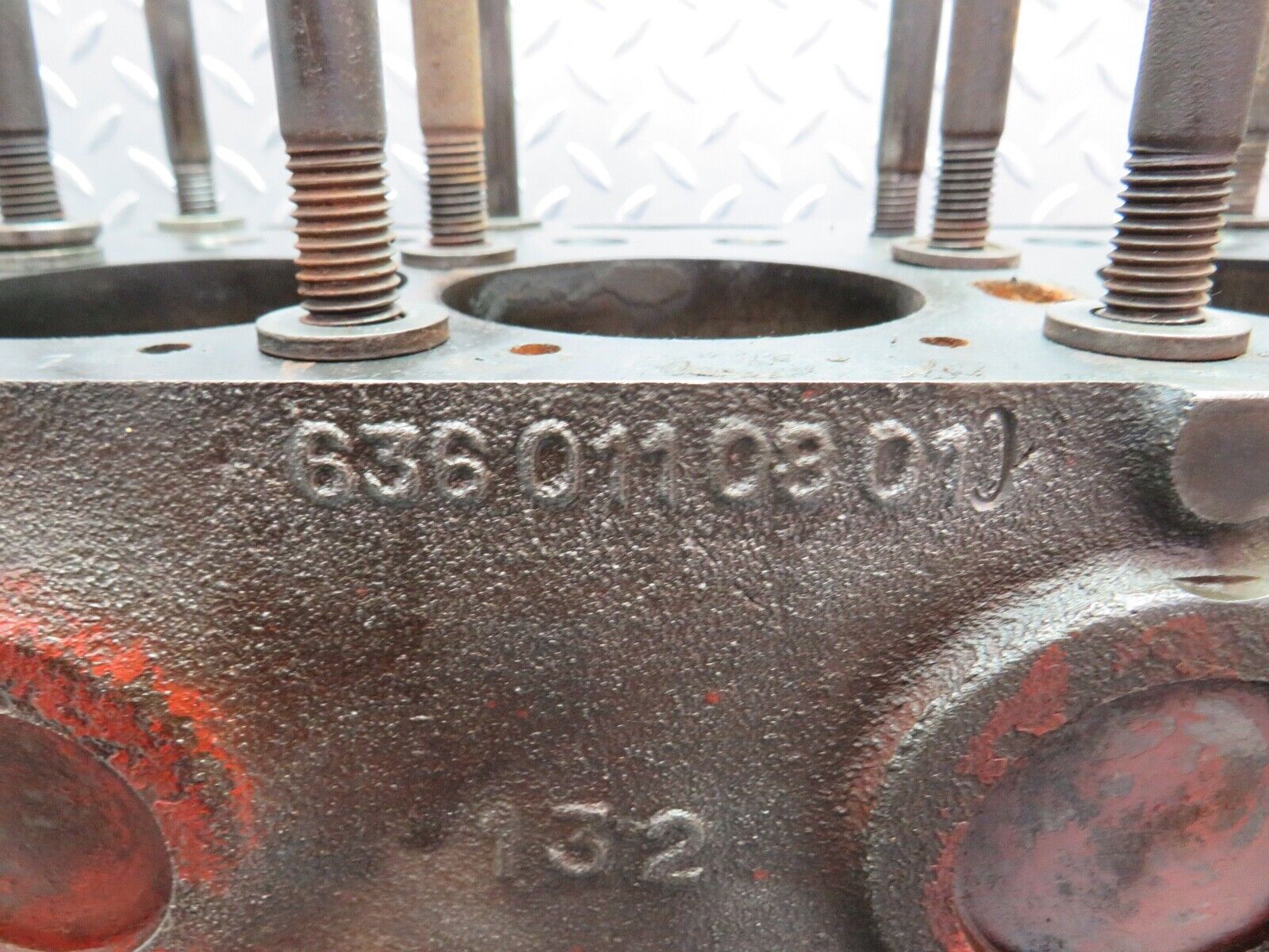 0345 Mercedes-Benz W120 180D Ponton Engine Block 6360110801